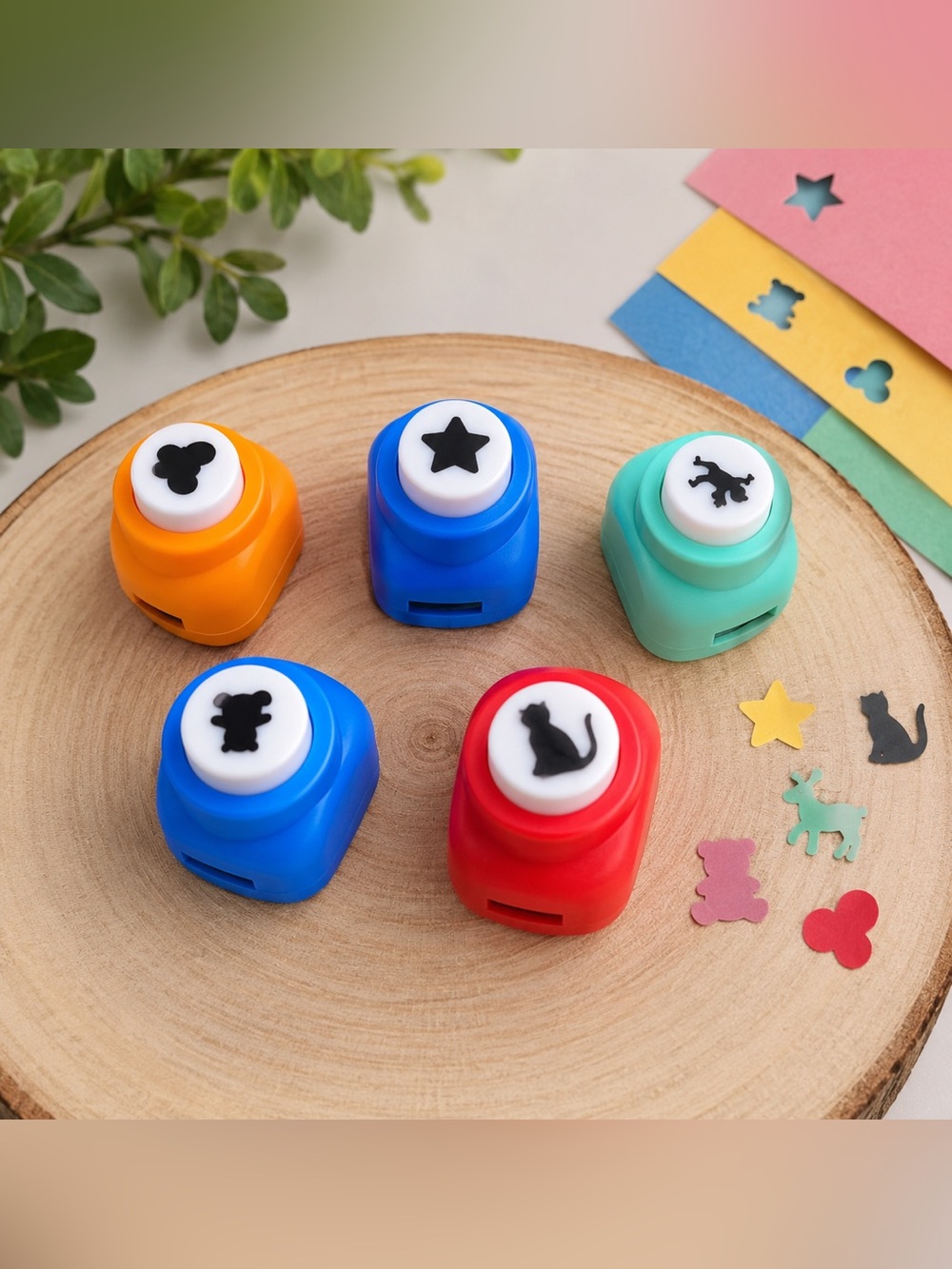 5 Mini Craft Punches Bundle | Scrapbooking Card Making DIY